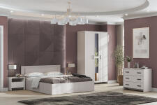 Тумба прикроватная NN Мебель МСП 1 Серия 2 Ясень Анкор светлый