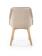 Стул HALMAR TOLEDO 2 дуб медовый/solo 252