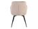 Стул SIGNAL SERVIO Velvet Bluvel 40 темно-бежевый/черный, поворотный