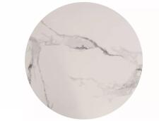 Стол обеденный SIGNAL ESPERO белый мрамор/золотой 90