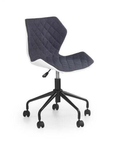 Кресло компьютерное HALMAR MATRIX белый/серый