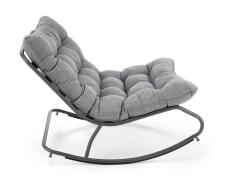 Кресло-качалка HALMAR GATTO серый