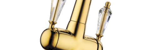 Смеситель для кухни Omoikiri Okinawa-G золото