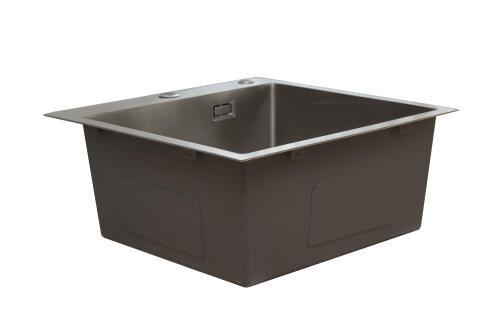 Кухонная мойка из нержавейки BLANTEK LS-5050S Brushed (+ 500B40S)