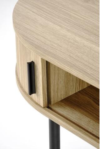 Стол компьютерный HALMAR B51 натуральный/черный