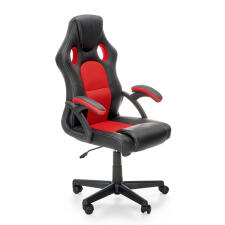 Кресло компьютерное HALMAR BERKEL черный/красный