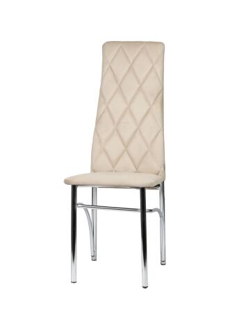 Стул ВВР Арни бежевый, велюр