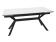 Стол обеденный SIGNAL IMPERIA белый/черный 160-220/90