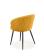 Стул HALMAR K430 горчичный/черный