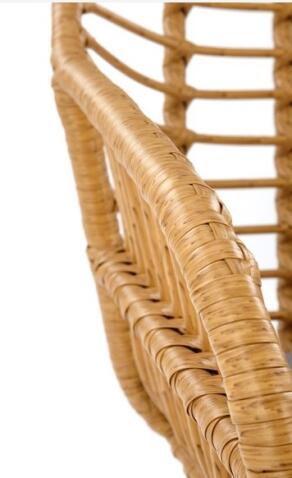 Стул HALMAR K541 серый/натуральный/черный