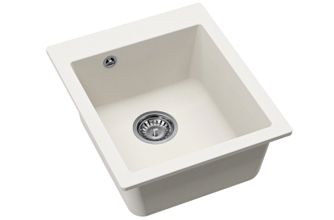 Мойка кухонная AQUASANITA Rock SQR 100 710 AW alba