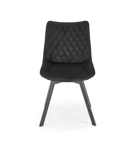 Стул HALMAR K520 черный/черный, поворотный