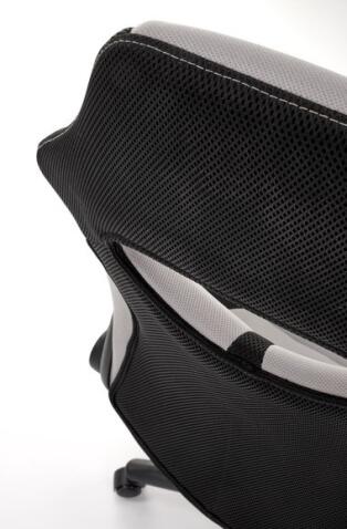 Кресло компьютерное HALMAR BLOOM серый/черный