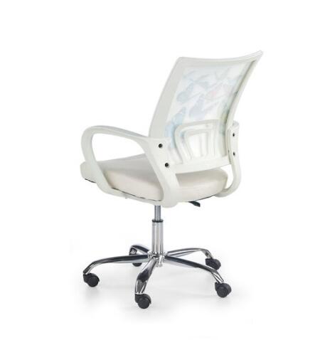 Кресло компьютерное HALMAR IBIS BUTTERFLY разноцветный/хром