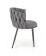 Стул HALMAR K516 серый/черный