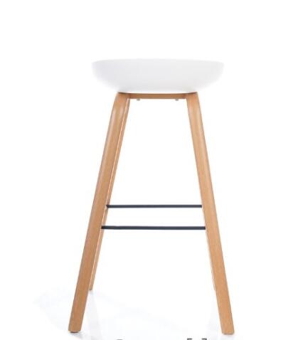 Стул барный SIGNAL STING белый/дуб