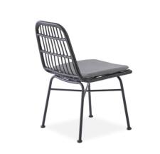 Стул HALMAR K401 серый/черный