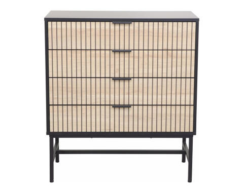 Комод SIGNAL MAGO K2 дуб/черный мат