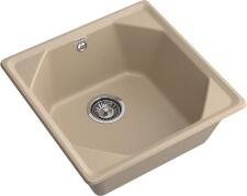 Кухонная мойка GRANFEST UNIQUE U-500 песочный