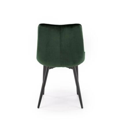 Стул HALMAR K580 темно-зеленый/черный