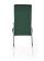 Стул HALMAR K416 темно-зеленый/хром