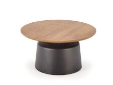 Комплект HALMAR MALOMI (2 стола журнальных) натуральный/черный