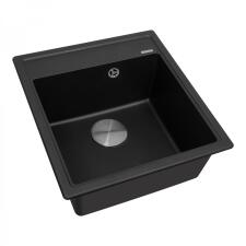 Мойка ZORG Rock 46 PREMIUM black metallic