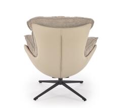 Кресло HALMAR LOBSTER бежевый/черный Кресло HALMAR LOBSTER бежевый/черный