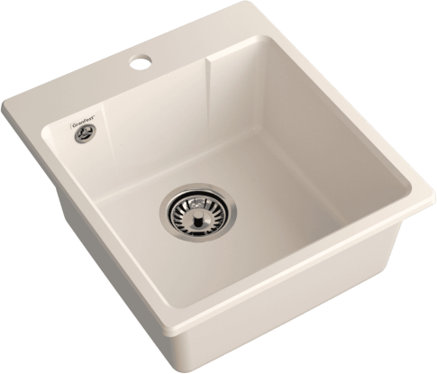Кухонная мойка GRANFEST URBAN UR-644 белый