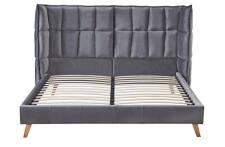 Кровать HALMAR SCANDINO серый, 160/200