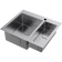 Кухонная мойка из нержавейки Omoikiri Akisame 60-2-IN-L нержавеющая сталь