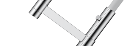 Смеситель для кухни Omoikiri Osaka C-WH хром