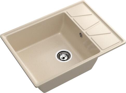 Кухонная мойка GRANFEST VERTEX V-680L кашемир