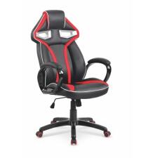 Кресло компьютерное HALMAR HONOR черно-красный/черный