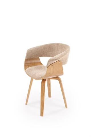 Стул HALMAR K545 бежевый/натуральный