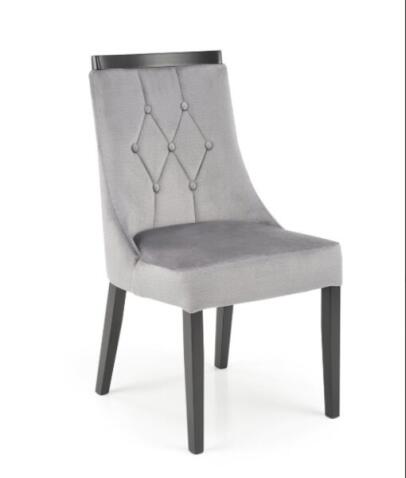 Стул HALMAR ROYAL Monolith 85 серый/черный