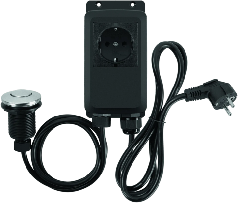 Измельчитель пищевых отходов MEFERI MFD560 PUSH ULTRA с пневмокнопкой