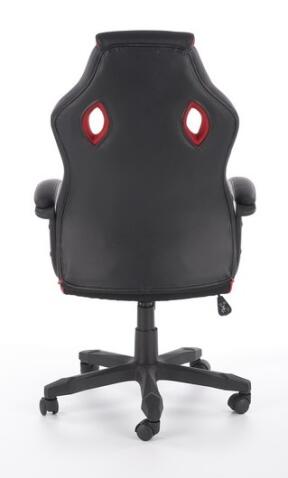 Кресло компьютерное HALMAR BAFFIN черный/красный