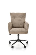 Кресло компьютерное HALMAR FLORES коричневый/черный