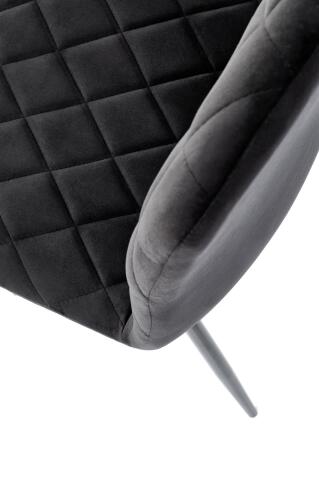 Стул HALMAR K525 черный/черный