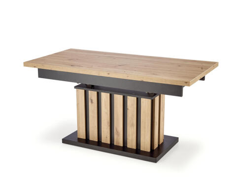 Стол-трансформер HALMAR BARETTI дуб артизан/черный