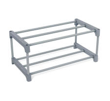 Полка для обуви Sheffilton SHT-SR3-P артикул ПЛТ-166 серый/темно-серый