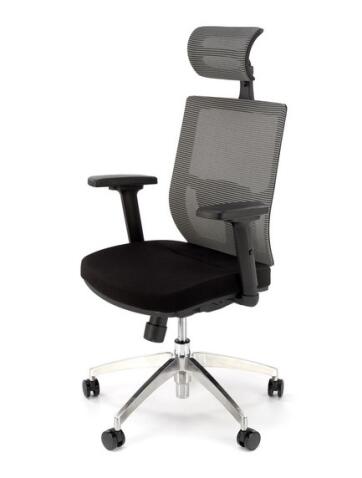 Кресло компьютерное HALMAR ADMIRAL черный/серый