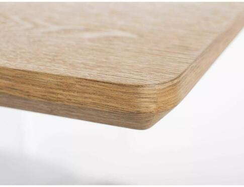 Стол обеденный SIGNAL LOGAN дуб/черный 160-200/90