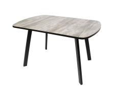 Стол ВВР Пластиковый Сосна пандероса/черный №3 110/70