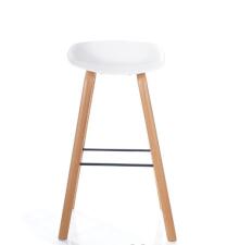Стул барный SIGNAL STING белый/дуб