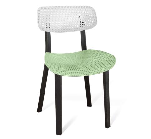 Стул Sheffilton SHT-S85 белый/мятный/черный Стул Sheffilton SHT-S85 белый/мятный/черный