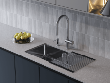 Кухонная мойка из нержавейки Omoikiri Omi 73-U/I-IN нержавеющая сталь