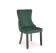 Стул HALMAR ALDA темно-зеленый/черный