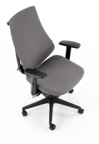 Кресло компьютерное HALMAR RUBIO серый/черный